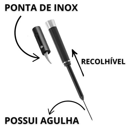 Saca Rolha Manual por Pressão | SommelierPro®